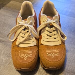 Roper Tan and White Athletic Shoes